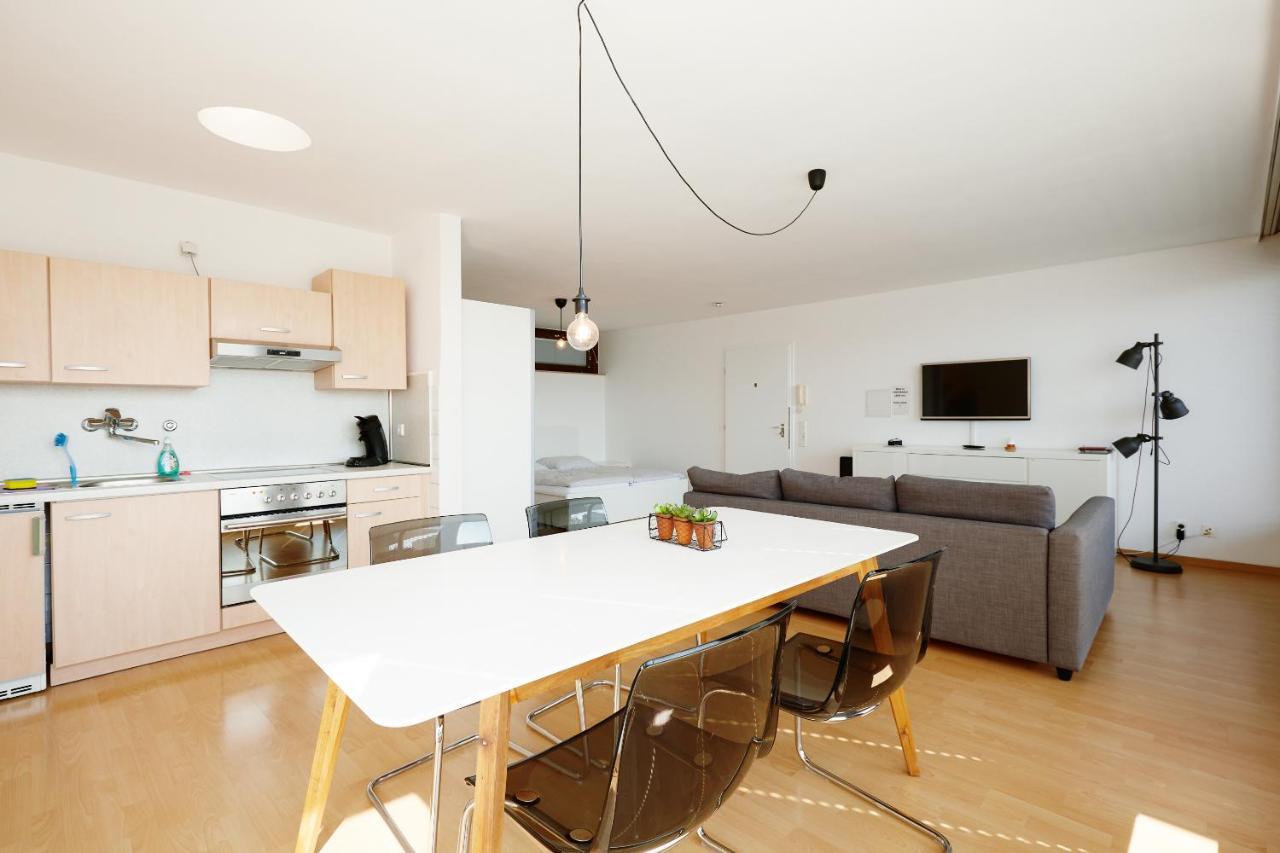 Stylisches Penthouse In Karlsruhe -Durlach Esterno foto